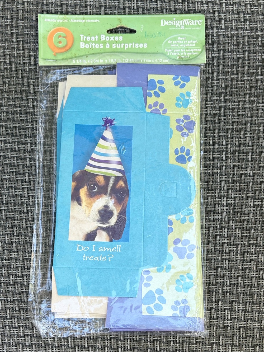 Set of 6 Cute DesignWare Party Treat Boxes